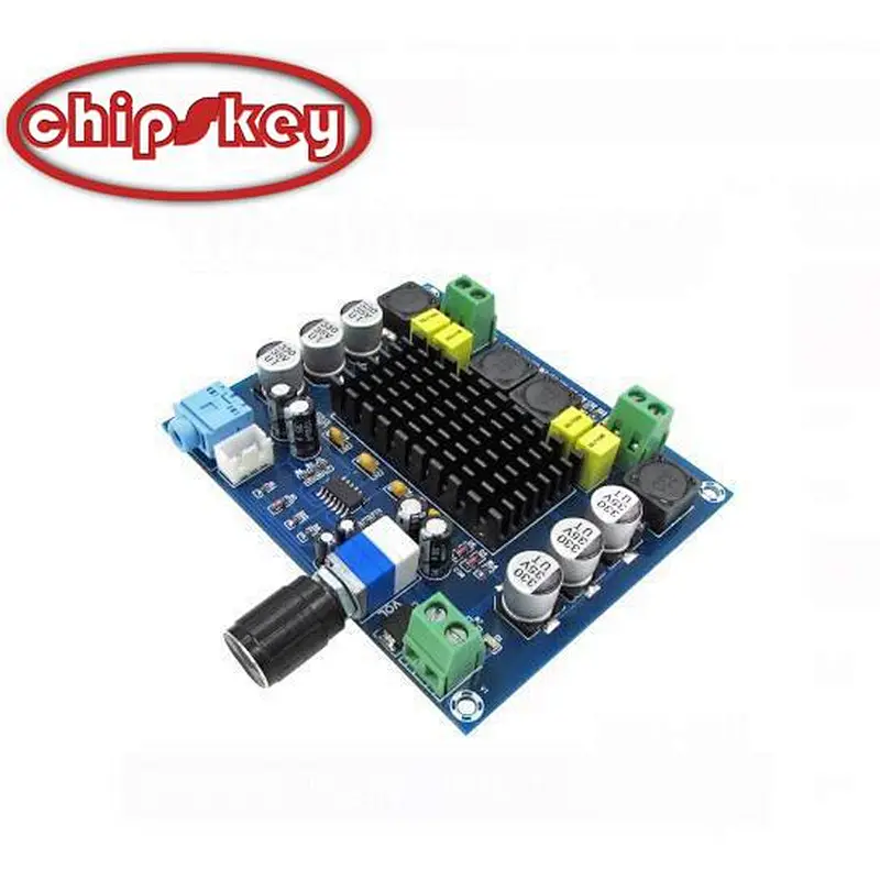 XH-M547 dual channel 120W upgraded version of digital power amplifier board TPA3116D2 digital audio amplifier board