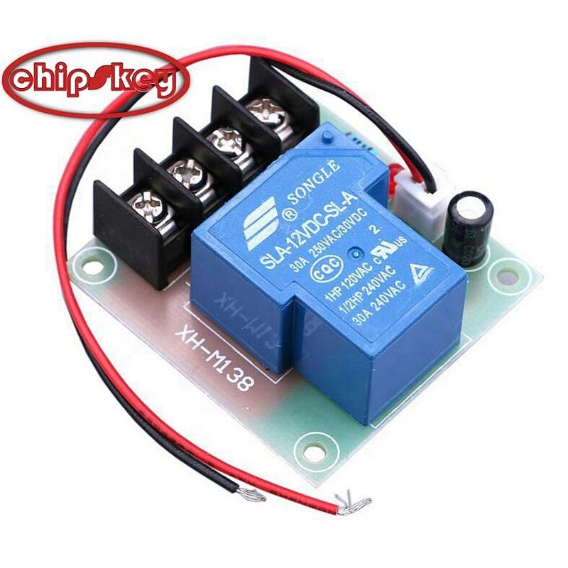 30A XH-M138 high current switch board relay board 12V input switch control 30A output