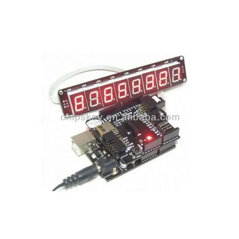 SPI LED Module 8xSeven-Segment Digital Displays Module For Arduinos