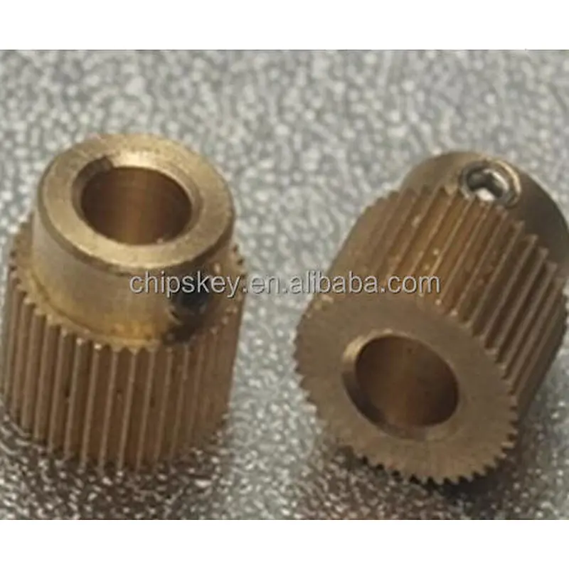 3D printer extruder feed special gear drive gear Feed Gear 40tooth ID:5mm OD:11mm H:11mm M3 hexagonal screw fixation