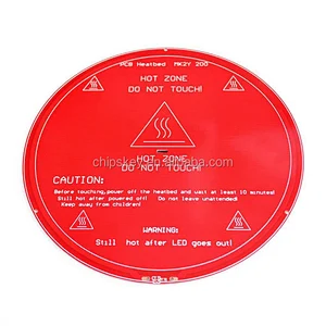 MK2Y Round Heatbed Similar to MK3 3D-printer PCB Heated Bed Plate Reprap Heating Diameter 200mm