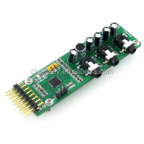 UDA1380 Board Stereo MD CD Mp3 Audio Codec Coder Decoder Module I2S Interface Development Module Kit