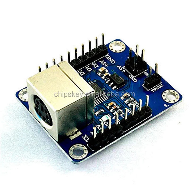 PS2 Keyboard Driver Module Serial Port Transmission Module