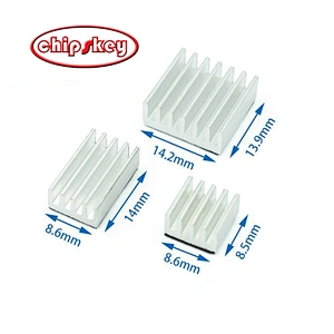 Silver Aluminum Heatsink 3pcs/set for Raspberry PI 4B