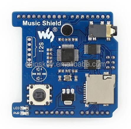 Music Shield Expansion Board for Play/Record VS1053B Onboard Music Moduel Compatible Development Boar,Leonardo, NUCLEO, XNUCLEO