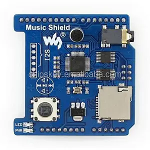 Music Shield Expansion Board for Play/Record VS1053B Onboard Music Moduel Compatible Development Boar,Leonardo, NUCLEO, XNUCLEO