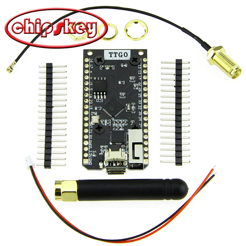915mHz TTGO LORA32 915mHz ESP32 0.96 inch OLED blue screen Wireless WIFI with cable