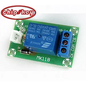 Chipskey XH-M118 relay module 5V 12V 24V 1channel 10A