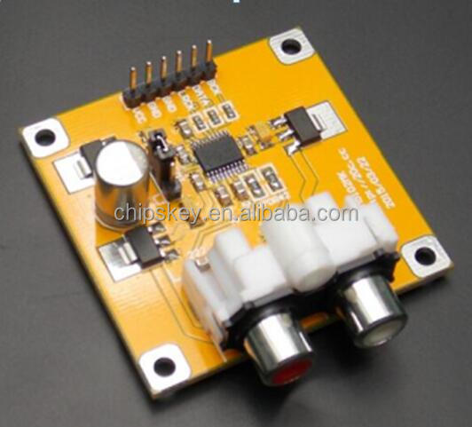 DC 5V-10V I2S Player 32 Bit 384K PCM5102A DAC Decoder Board