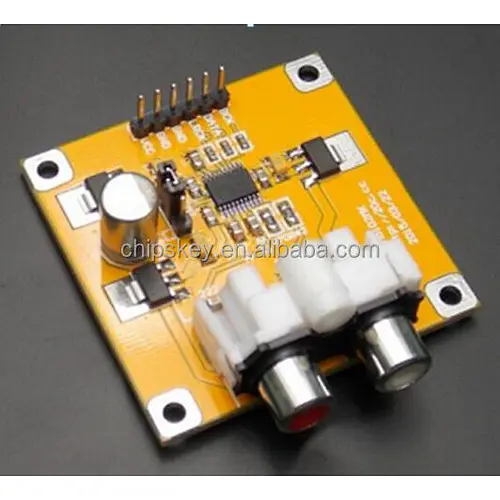 DC 5V-10V I2S Player 32 Bit 384K PCM5102A DAC Decoder Board