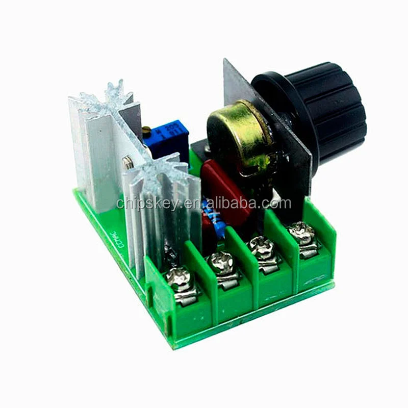 2000W high power electronic voltage regulator, silicon controlled dimmer, speed regulation, high temperature and reliable