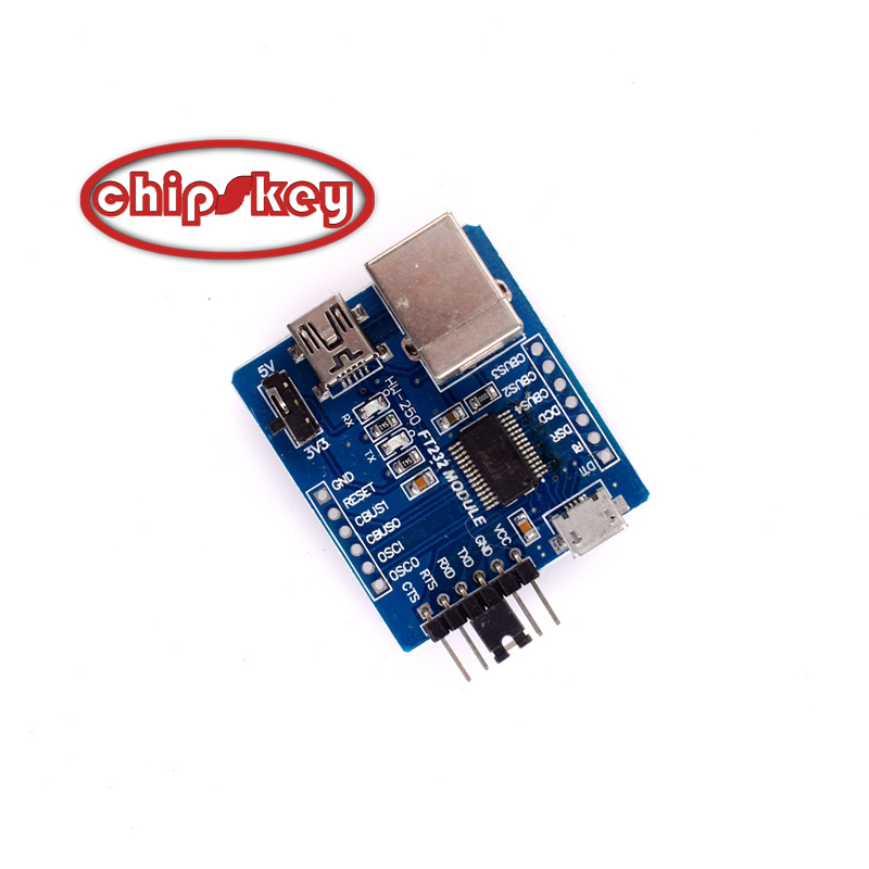 FT232 Module Three-in-one FT232RL USB Transfer Serial Port Module USB/Mini/Micro Interface