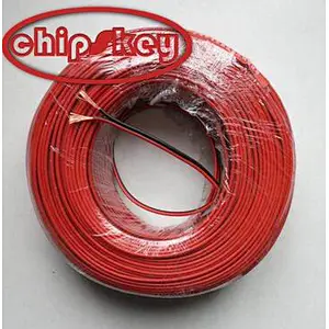Chipskey Red and black side by side multi-core parallel cable cord 0.5MM