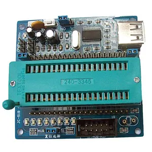 STC89C51 minimum system development board, AT89S51 minimum system development the board, USBISP Downloader
