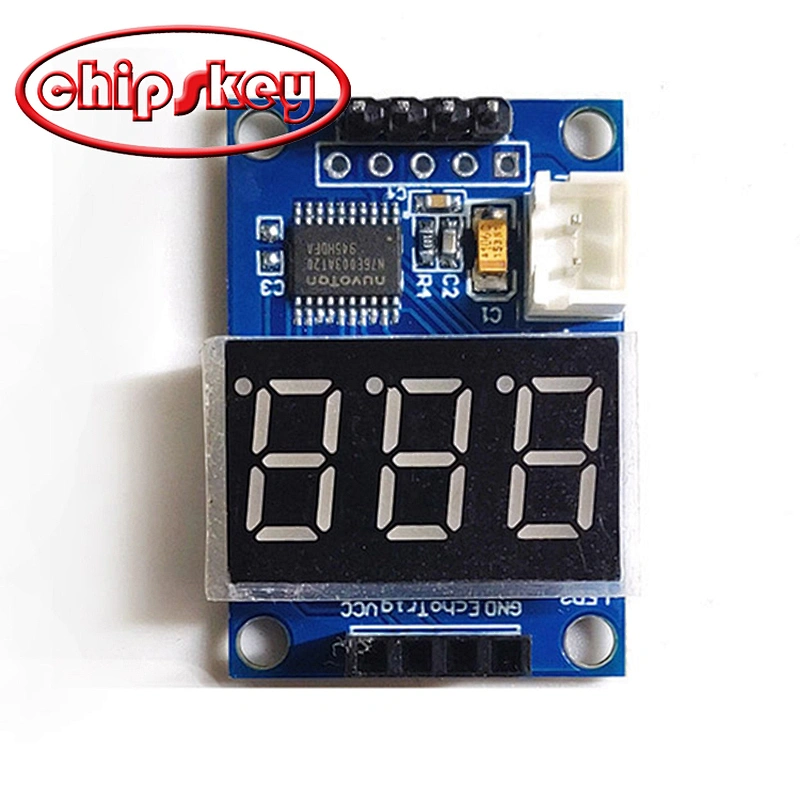 Ultrasonic distance measuring module/ HC-SR04 test board /serial output/ digital tube display rangefinder