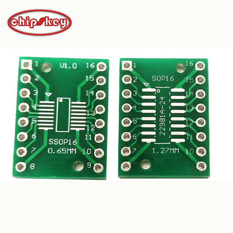 SOP16 SSOP16 TSSOP16 Patch-to-Line DIP 0.65/1.27mm Adapter Plate
