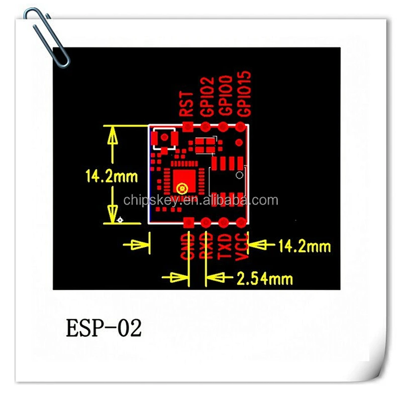 ESP-02 ESP8266 serial WIFI ESP02