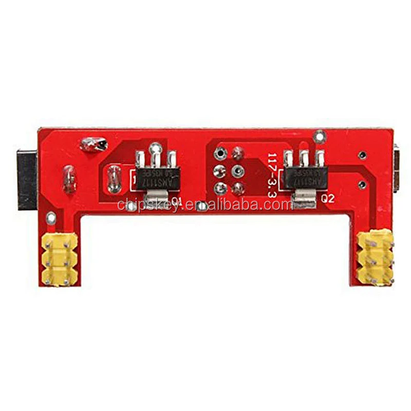 Breadboard special power module 2-way 5V/3.3V red