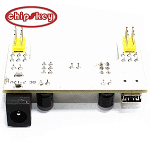 MINI USB , powered via USB and DC  2-Way 5V / 3.3V Breadboard Power Module