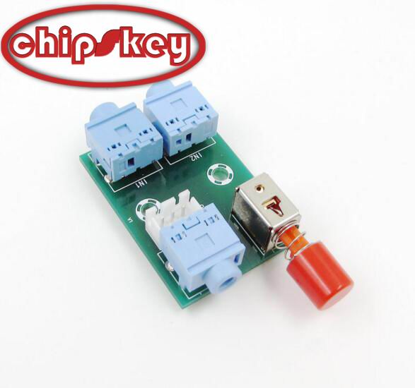 Chipskey XH-M371 audio switching module 3.5 audio 2 in 1 out of the switch