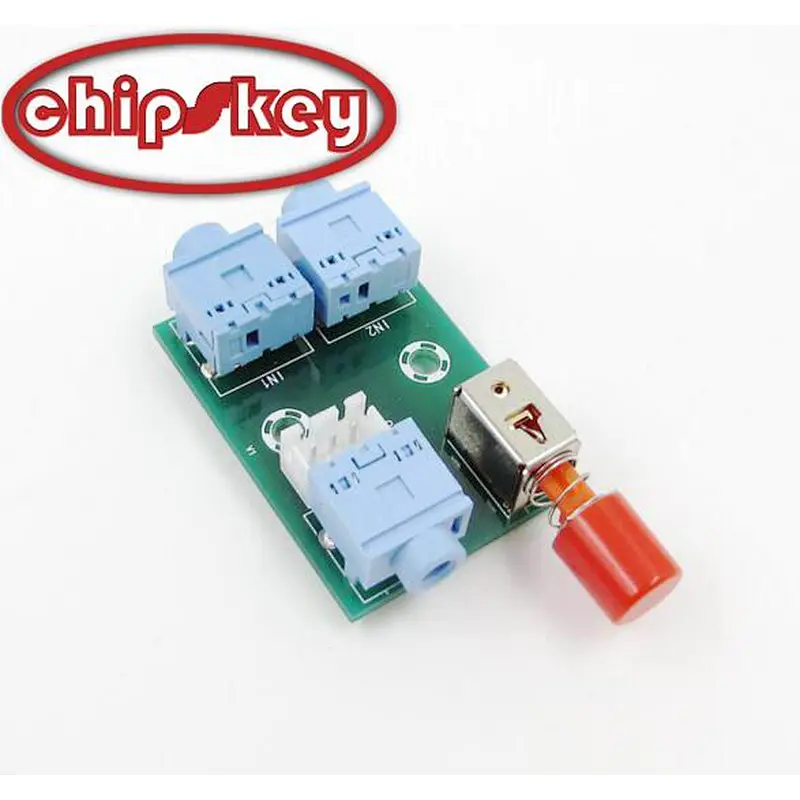 Chipskey XH-M371 audio switching module 3.5 audio 2 in 1 out of the switch