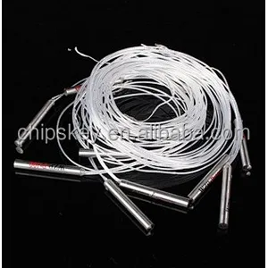 100CM stainless steel RTD PT100 platinum resistance core core WZP platinum resistance temperature probe 3 * 30mm