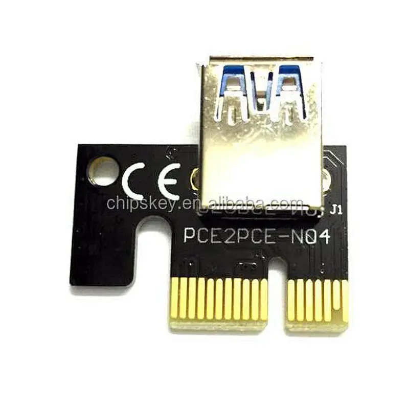 PCI-E 1X to 16X riser card Adapter PCIE USB3.0 Dedicated transfer cable PCIE