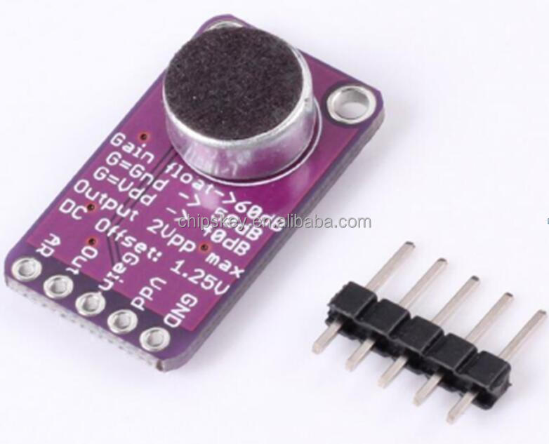 MAX9814 Electret MIC Microphone Amplifier Module Auto Gain Control