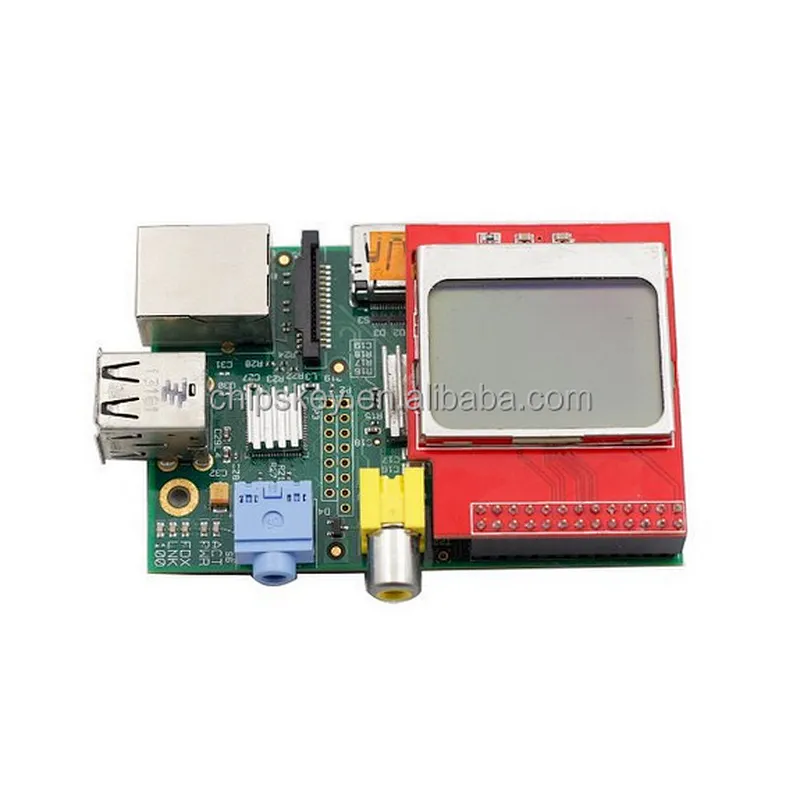 Raspberry Pi CPU/RAM Display 5110 Mini LCD 84*48 PCD8544 Shield For Model B+/B