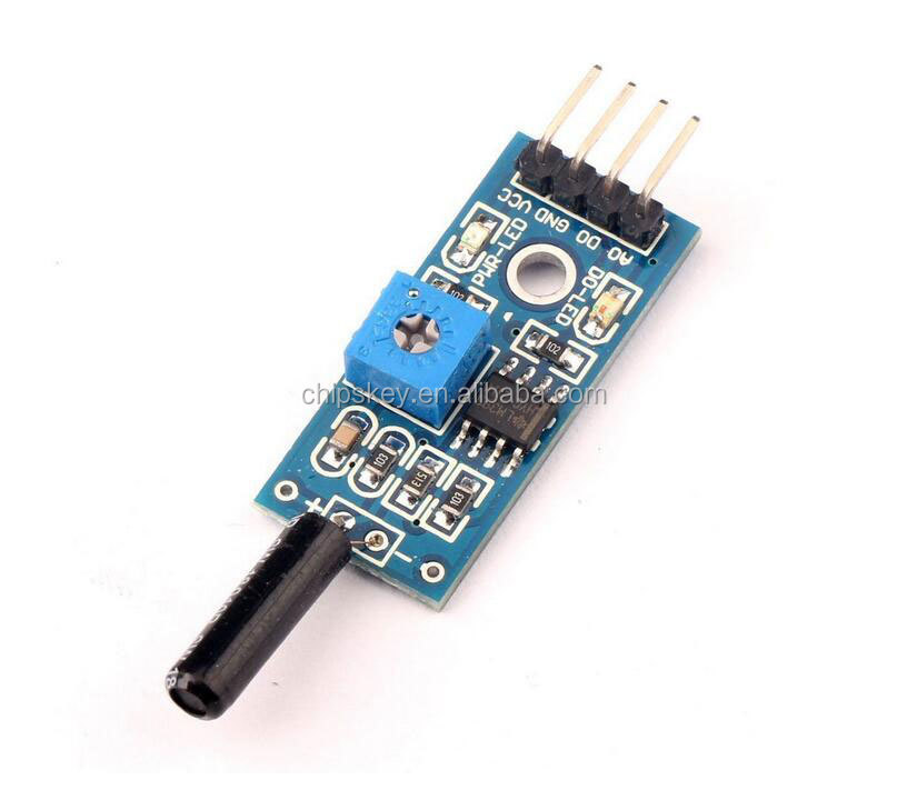 Normally open vibration sensor module; vibration switch; alarm module