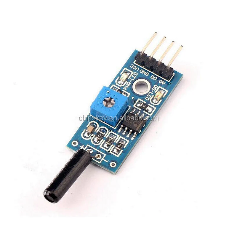 Normally open vibration sensor module; vibration switch; alarm module