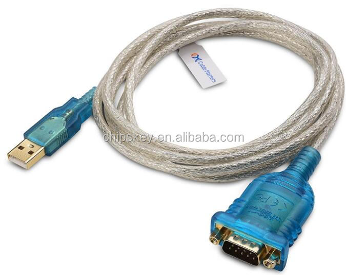 USB to Serial RS-232 RS232 DB9 Adapter Cable