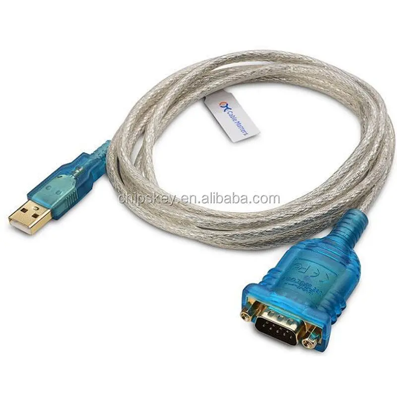 USB to Serial RS-232 RS232 DB9 Adapter Cable