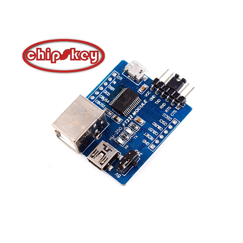 FT232 Module Three-in-one FT232RL USB Transfer Serial Port Module USB/Mini/Micro Interface
