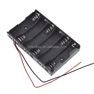 6 x AA Batteries Holder Case
