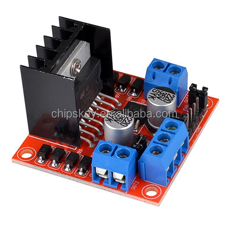 L298N Dual H-Bridge Motor Driver Module for Stepper Control Smart car Robot Power