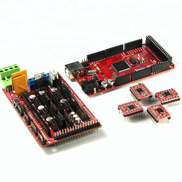 Reprap 3D Printer Full Set Kit Mega 2560 + RAMP 1.4 Extend Shield +4pcs DRV8825 Stepper Driver Set
