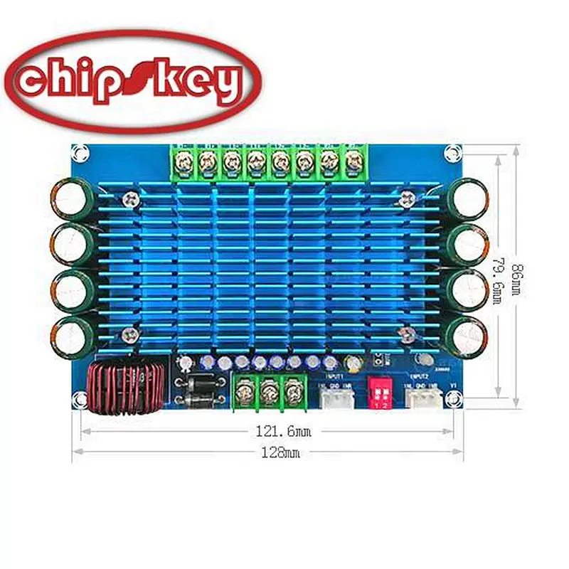 XH-M180 luxury 50W x 4 TDA7850 car four-channel 12V high power audio amplifier board