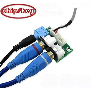 Chipskey XH-M152 Stereo SMD RCA Ports Lotus Audio Video Socket Connectors with 3.5 audio Jacks