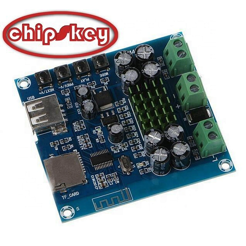 XH-M422 DC12-24V TPA3116D2 50W + 50W 4.0 amplifier board With U disk TF card player