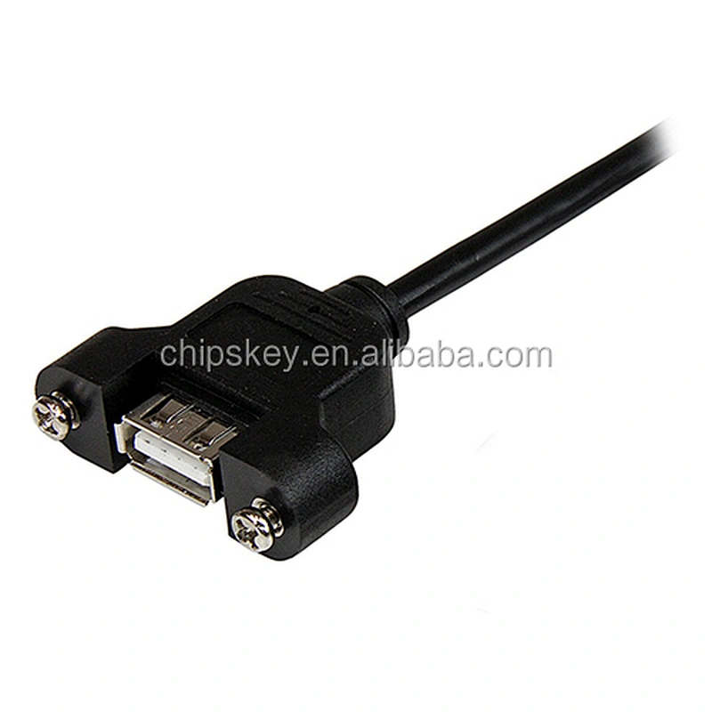 F/M Panel Mount USB Cable