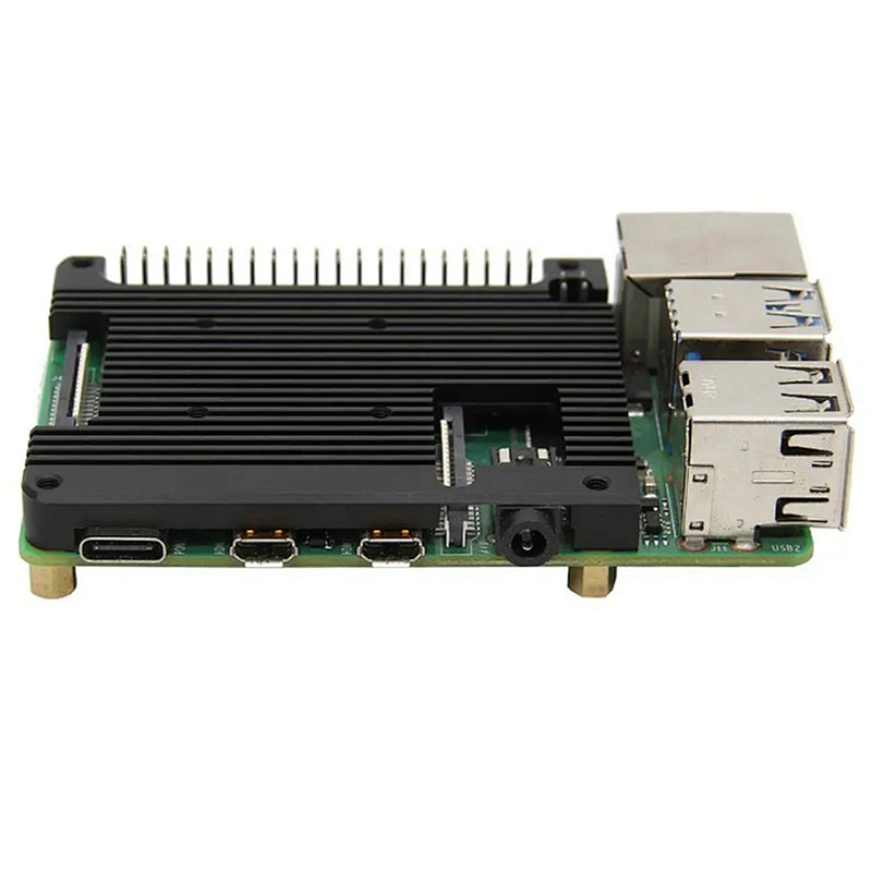 Raspberry Pi 4 Embedded Armor Aluminum Alloy Heatsink Board Only
