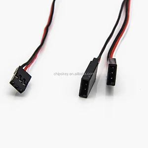30CM Servo Extension Cord Cable Wire Y Splitter Cable Female - 2x Male