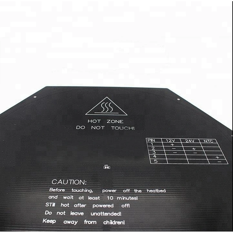 3D printers Delta rostock/ hexagonal round hot bed/MK3 reprap