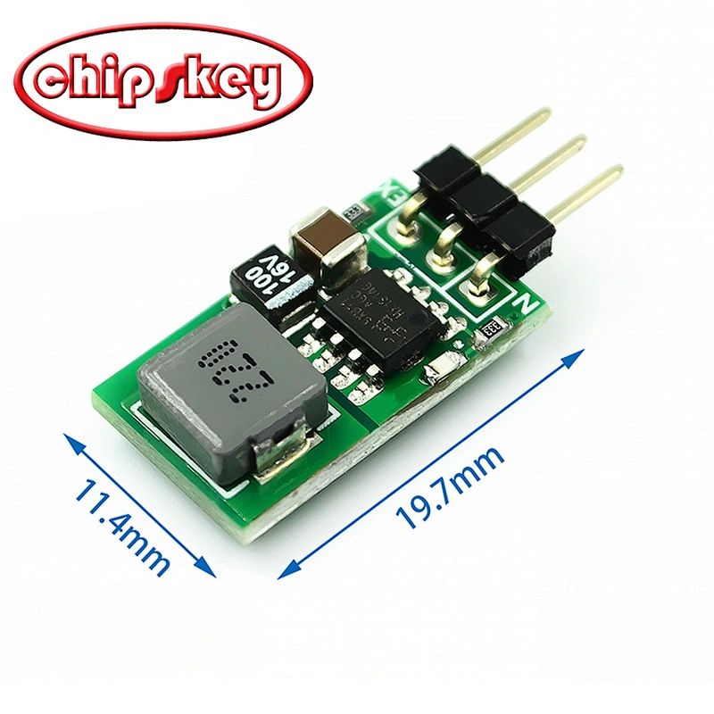 5V/1A ultra-small three-terminal voltage regulator block / substitute LM7805 5.5~32V input high efficiency