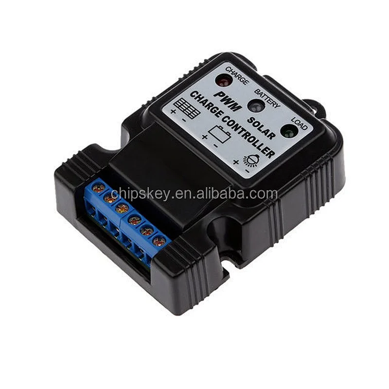 6V 12V 10A Digital Auto Solar Panel Charge Controller PWM Regulator Charger