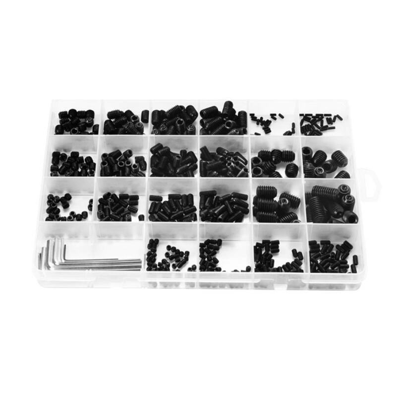 300pcs M2.- M8 Hex Head Wrench, Sleeve Screw, Bolt Classification Kit, Hexagon Drive