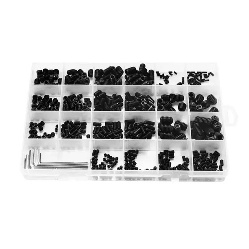 300pcs M2.- M8 Hex Head Wrench, Sleeve Screw, Bolt Classification Kit, Hexagon Drive
