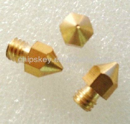 0.3mm Print Head Brass Nozzle For MK8 Makerbot RepRap 3D printer consumables 1.75mm
