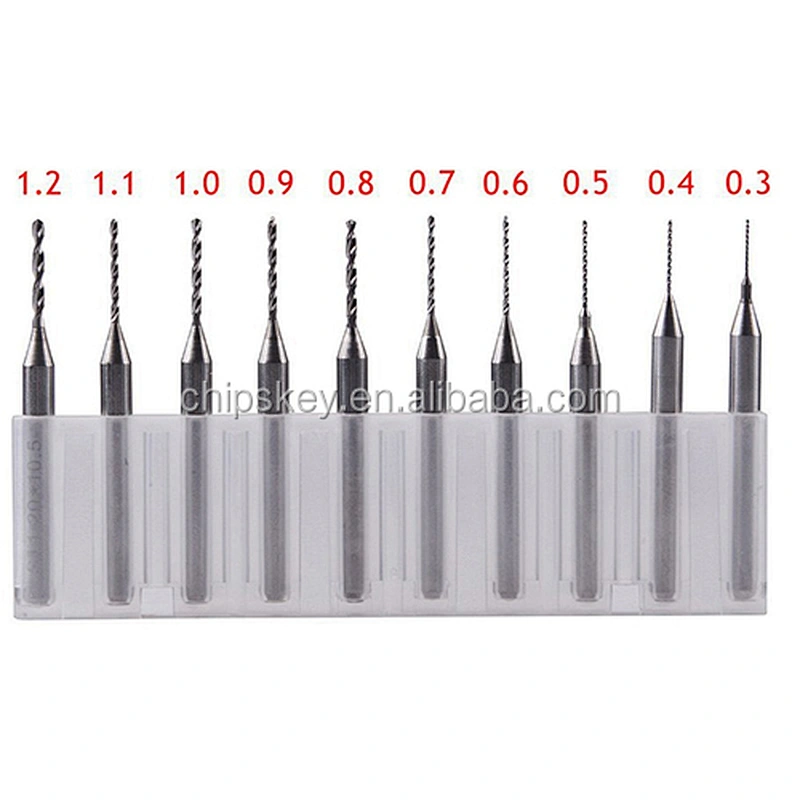 0.3-1.2mm PCB engraving tungsten steel twist drill